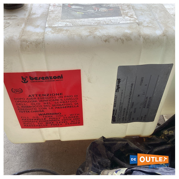 Besenzoni 24V hydropakkaus ohjainyksiköllä / kaapeleilla - 7FR99269