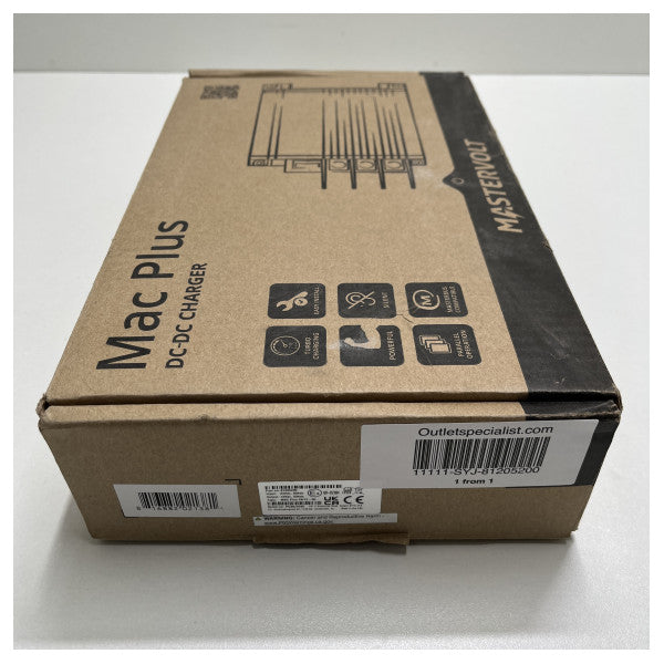 ماسترفولت ماك بلس 24 إلى 12 فولت - 50 أمبير محول تيار مستمر - تيار متردد - 81205200