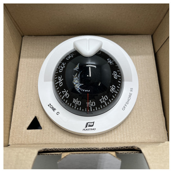 Рідинний компас Plastimo Offshore 95 з чорною трояндою 12В - 57636