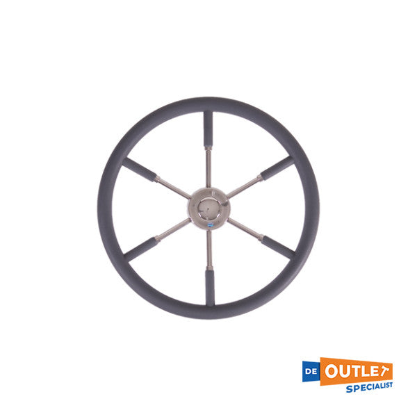 Stazo type 12 6-puolainen ohjauspyörä musta 550 mm