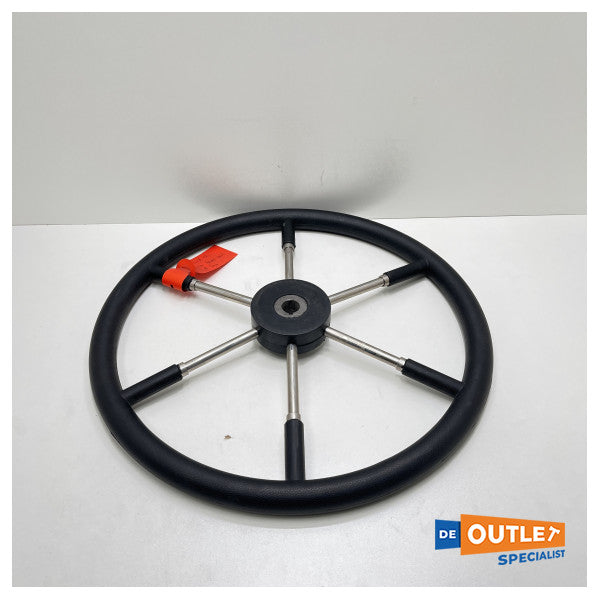 Stazo type 12 6-puolainen ohjauspyörä musta 550 mm