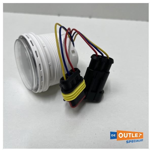 Volvo Penta Żejt tal-pressjoni Gauge White 52mm - 874923