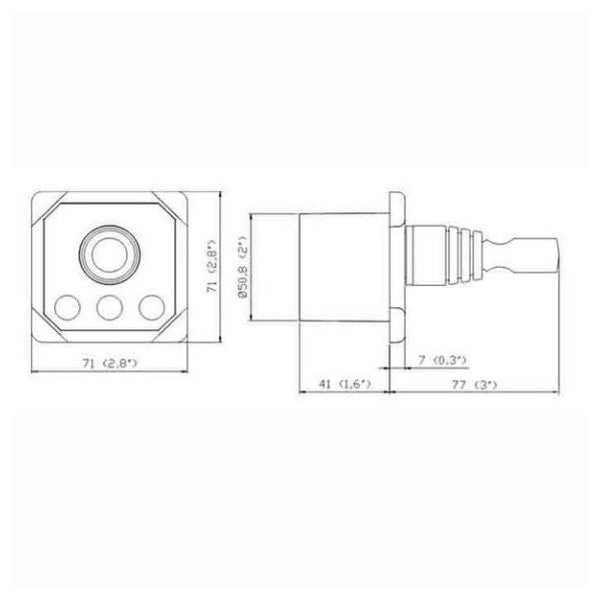 SLeipner Side Power 8960g Joystick Bow Thruster Bedienfeld 12/24V