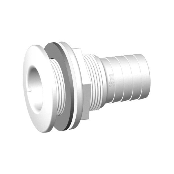 Trudesign 1 1/2 inch | 38 mm huiddoorvoer wit - 90434