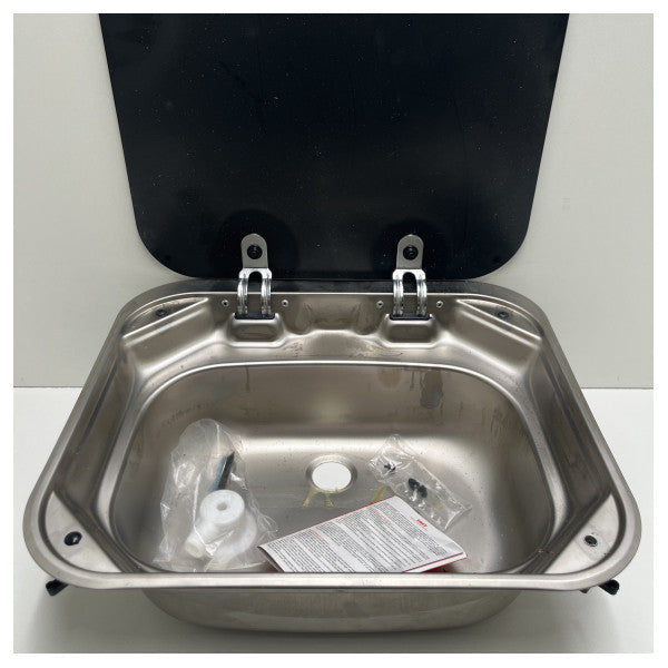 Sink tal-istainless steel Dometic Smev mal-membru 420 x 370 mm - 9600029460