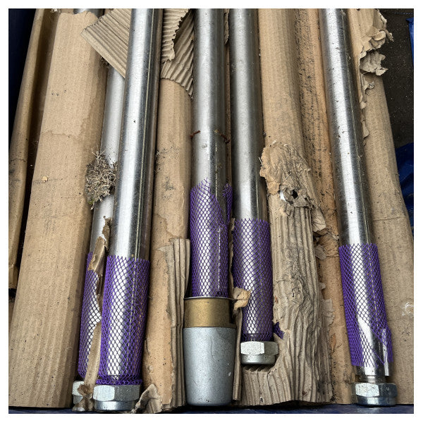 Вал гребного гвинта Teignbridge дуплекс 50 мм | 2879 мм з жирним - анод - APS1495