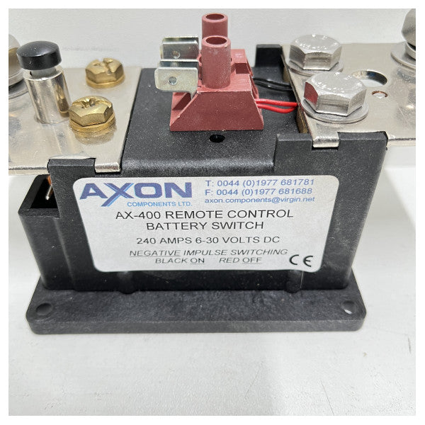 Axon AX-400 prekidač baterije daljinski upravljač 240 AMPS 6-30 Vols