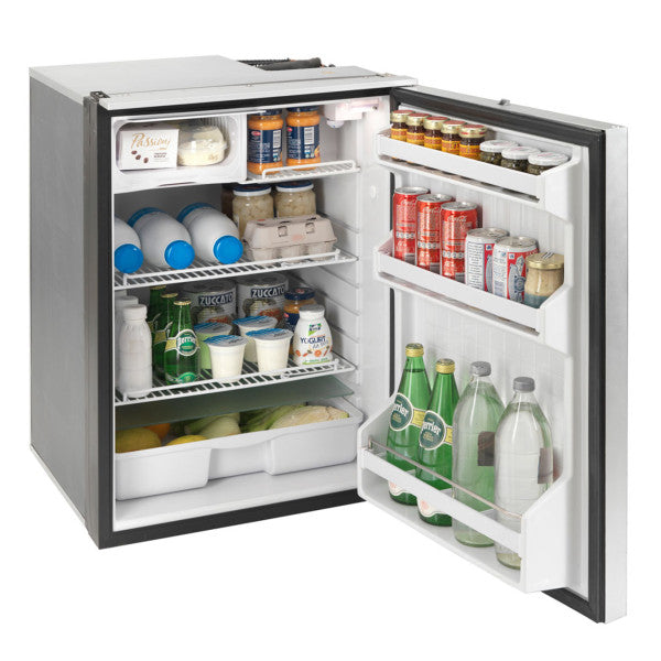 ثلاجة إيزوثرم كروز 130 130 لتر مبردة بضاغط تبريد من الفولاذ المقاوم للصدأ 12/24 فولت