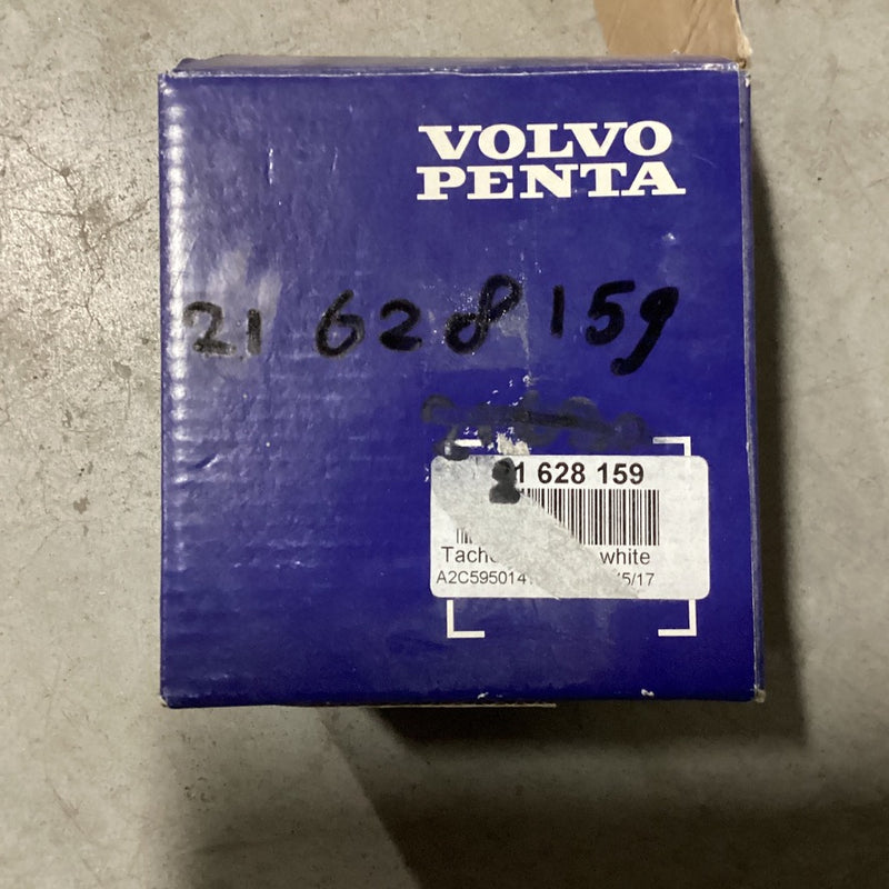 Volvo Penta EVC Tachometer 4000 RPM White 85 mm - 21628159