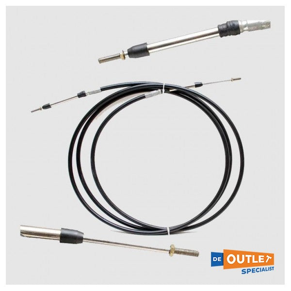 Teleflex 33C универсален кабел за кормилното управление/тротилната клапа 3,5 метра черен - CC2300-03500