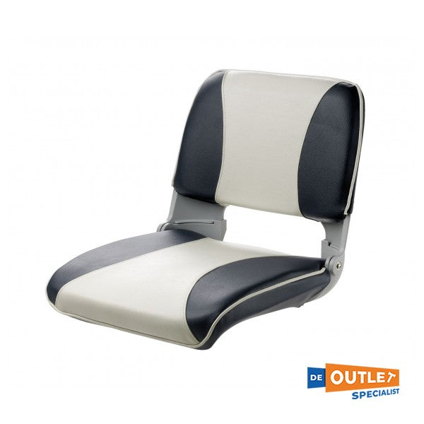 Vetus Crew Deluxe hafif deri dümen koltuğu mavi - CHCBWB