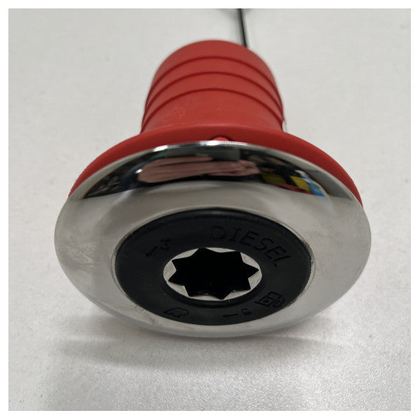 Rutgerson Diesel påfyllningslock för däck 50 mm - CL050DIE-TL