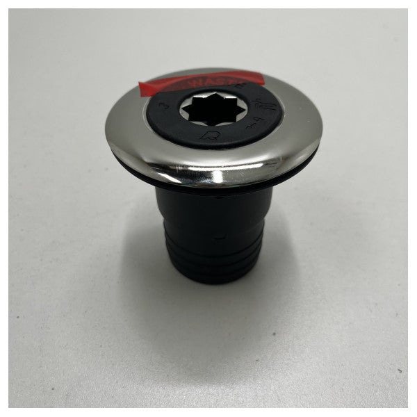 Καπάκι πλήρωσης καταστρώματος απορριμμάτων Rutgerson από ανοξείδωτο χάλυβα 50 mm - CL050WAS-TL