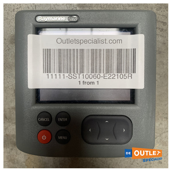 レイマリンST70マルチファンクションディスプレイの故障 - E22105R