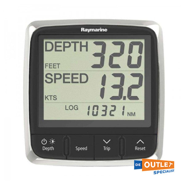 Raymarine I50 tridata display black Depth, Speed, Temperature - E70060