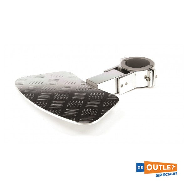 Vetus justerbara fotstöd i rostfritt stål 400 x 225 mm - FTREST73