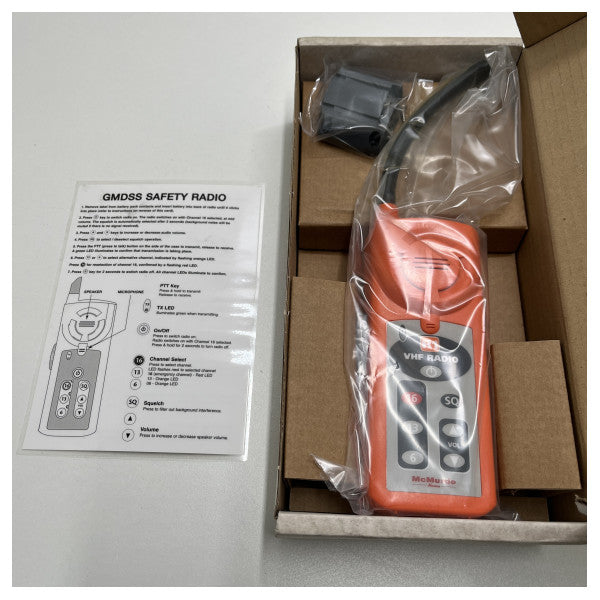 McMurdo Emergency GMDSS Handheld Radio R1 - 84-001