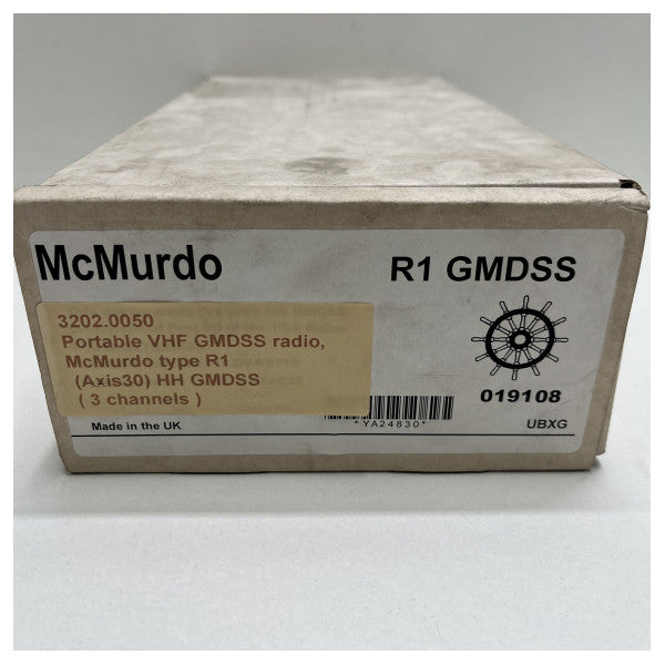 McMurdo Emergency GMDSS Handheld Radio R1 - 84-001