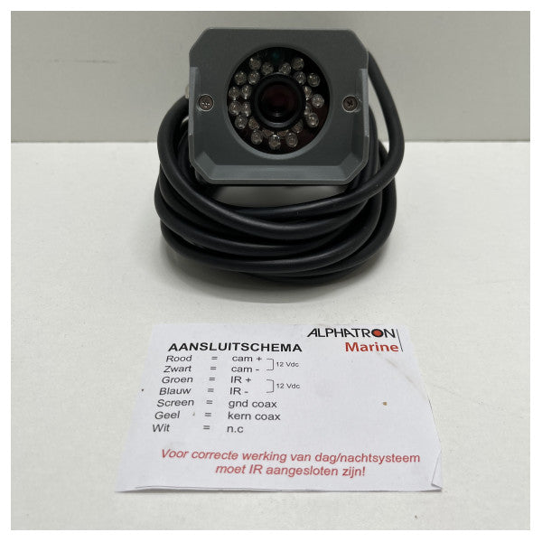 Alphatron Alphaam Mini PU IR 16,0 mm Marine Proof Kamera - 3213.0404