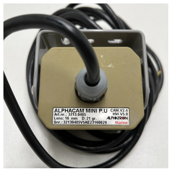 Alphatron Alphaam Mini PU IR 16,0 mm Marine Proof Camera - 3213.0405