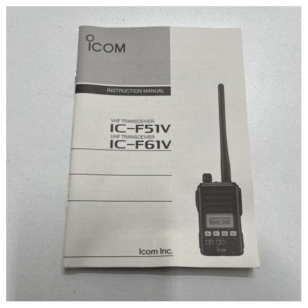 ICOM PMR Handheld 2-Way Radio VHF-IC-F51V