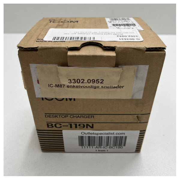 ICOM Rapid Battery Charger BC-119N pour IC-M87
