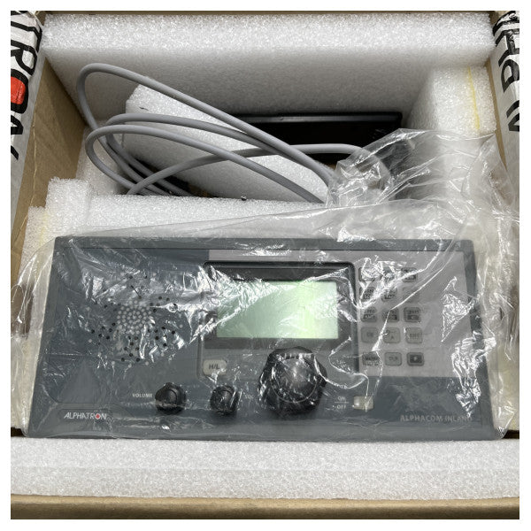 Alphatron AlphaCom Inland Marine VHF MF MK2 sort - 3202.1096