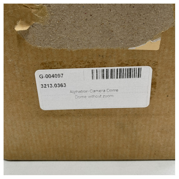 قبة كاميرا TUP-C1 من الفولاذ المقاوم للصدأ من الفولاذ المقاوم للصدأ من ألفاترون FTA قبة كاميرا CCTV TUP-C1 - 3213.0363