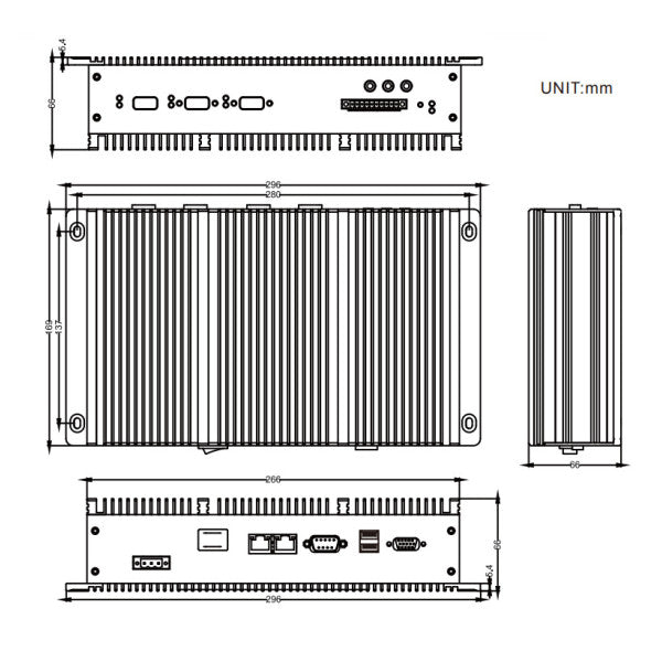 WinMate Fanless Embedded PC i330AC-ID3-DNV