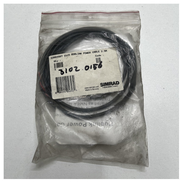 Simrad Roblink IS15 Power Cable - 22093587