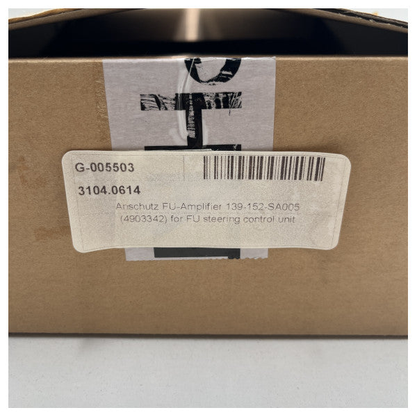 Raytheon Anschutz uppföljning styrkontrollförstärkare