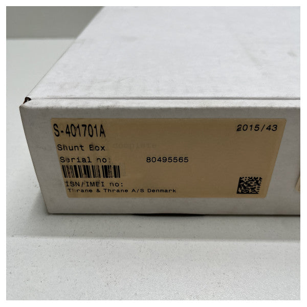 Mornar Shunt Box Complete S-401701A