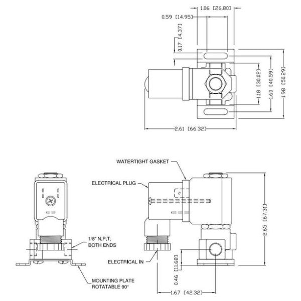 Kahlenberg V-69-K Magneetventiel 24V voor luchthoorns