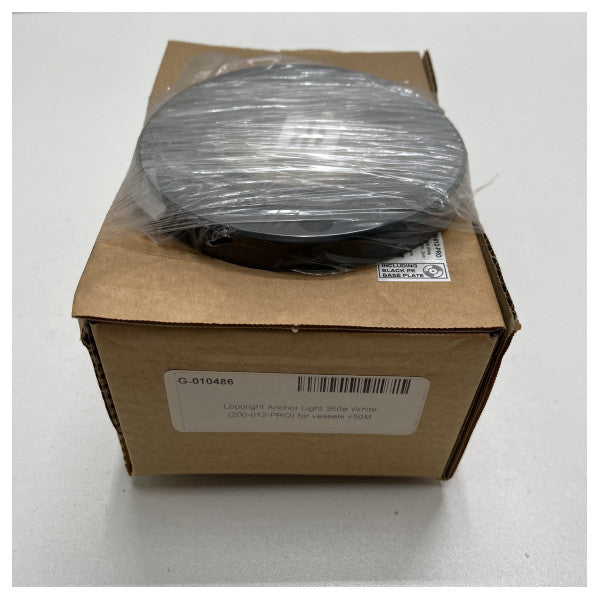 Lopioight Anchor Light 360Ø White Black Housing Navigation Light-200-012-Pro