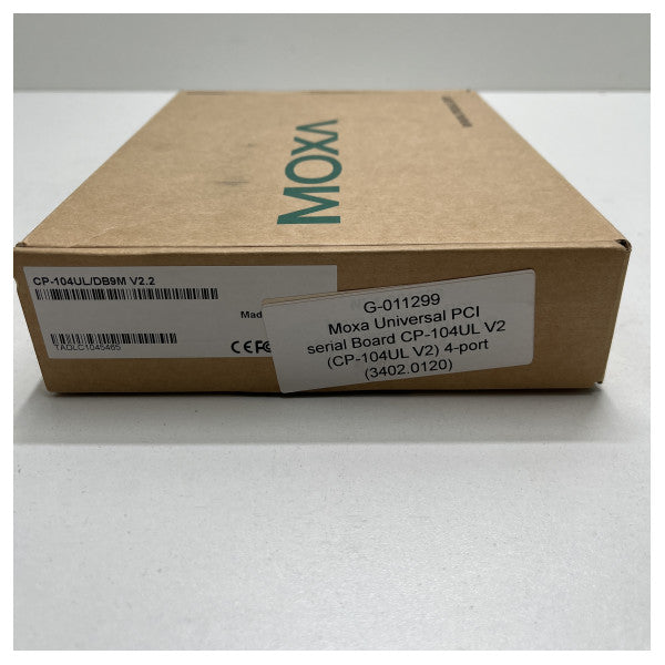 MOXA Universal PCI Serial Interface Board CP-104ul V2