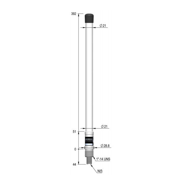 AC Antenna 4G Multiband Antenna 44 cm - 400006 -T