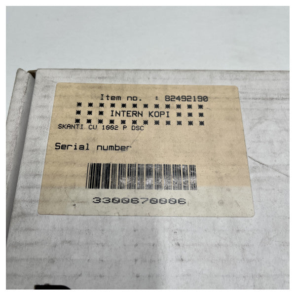 Skanti CU1002 P DSC - Atis VHF kontrol ünitesi - 82492190