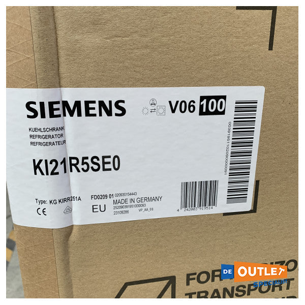 Siemens KI21R5SEO Built -in Refrigerator 88 cm 136 litros Series IQ100 - KI21R5SEO