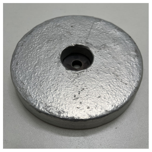 Aluminium bolt-on disc anode ∅160x25mm - M12AB