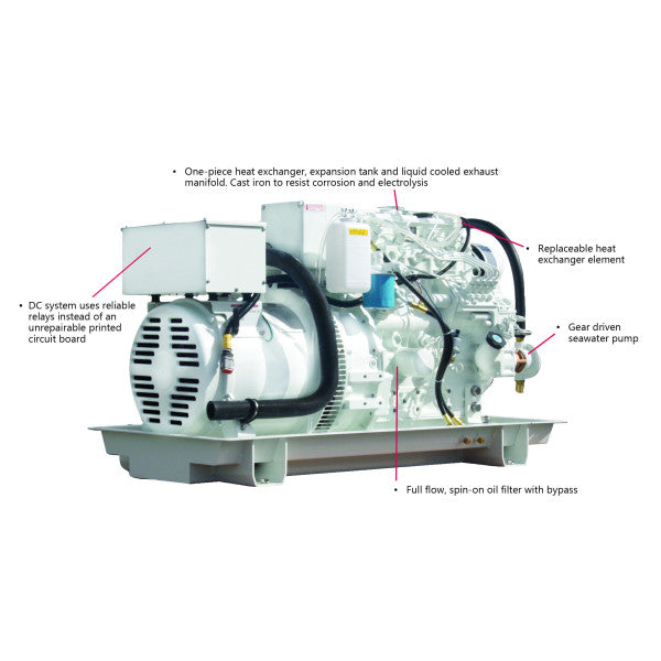 Northern Lights M844DW3G 14 KW Marine Diesel Generator