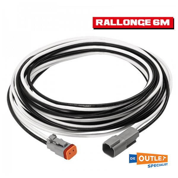 Cable de extensión del indicador de pestaña Lenco de 7 pulgadas - 30133-103