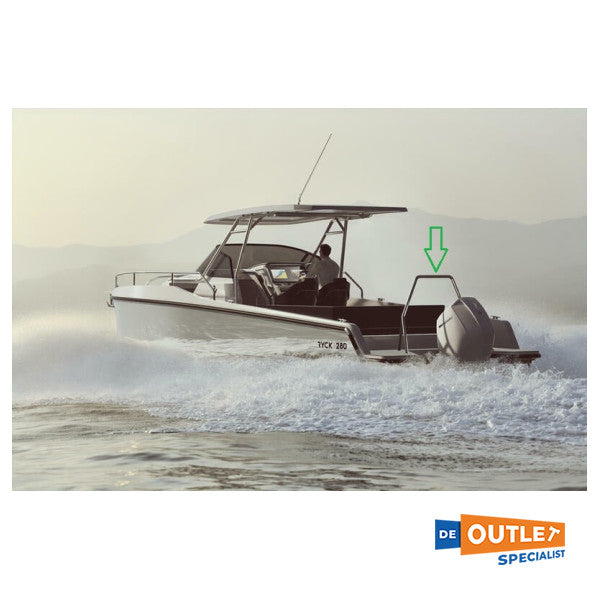 Поставка за водни ски Ryck 280 от неръждаема стомана - MET1597