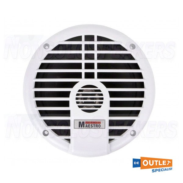 Tysk Maestro 2-vejs vandtæt højttaler hvid 130W