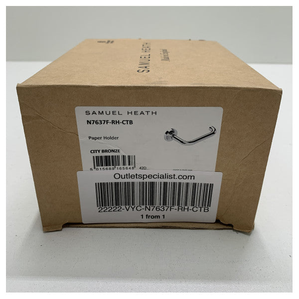 Samuel Heath N7637F-RH-CTB portacarte in bronzo