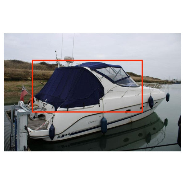 Sessa Marine Oyster 40 Cockpit beige | Couverture arrière originale