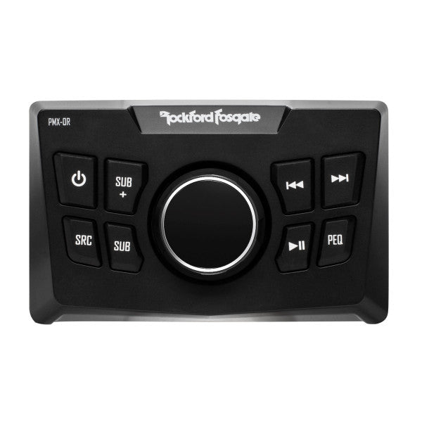 Rockford Fosgate PMX-0R marine audio controller black