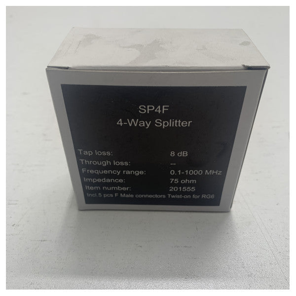 Cobham Sailor 4 -Way SP4F Splitter Sforzed - 201555