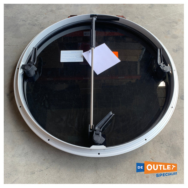 Bomar ruostumattomasta teräksestä valmistettu pyöreä luukku 640 mm - S2649-10AXXRI0