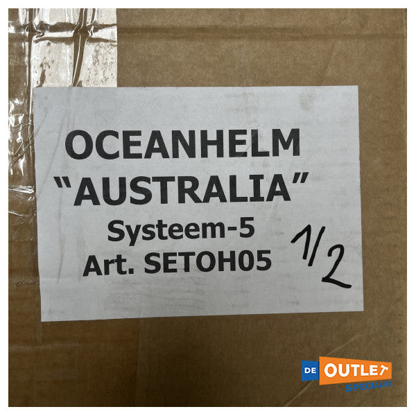 Oceanhelm Australia Aluminium Lenkung Sockelsystem - setoh05