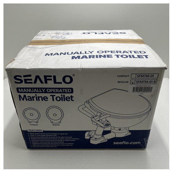 WC marino manuale regolare Seaflo - SFMTM-01-R